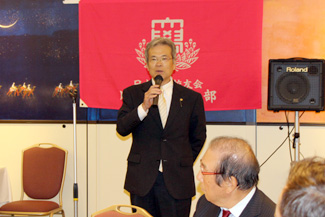 校友会本部長齋藤正道様ご挨拶
