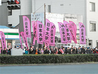 往路(選手通過前) 往路(選手通過前)