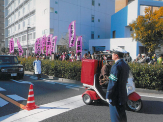 新川橋交差点（復路）