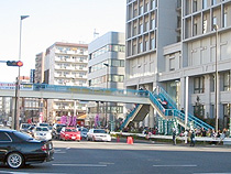 箱根駅伝応援ポイント　川崎駅