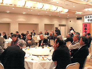 新年会会場内